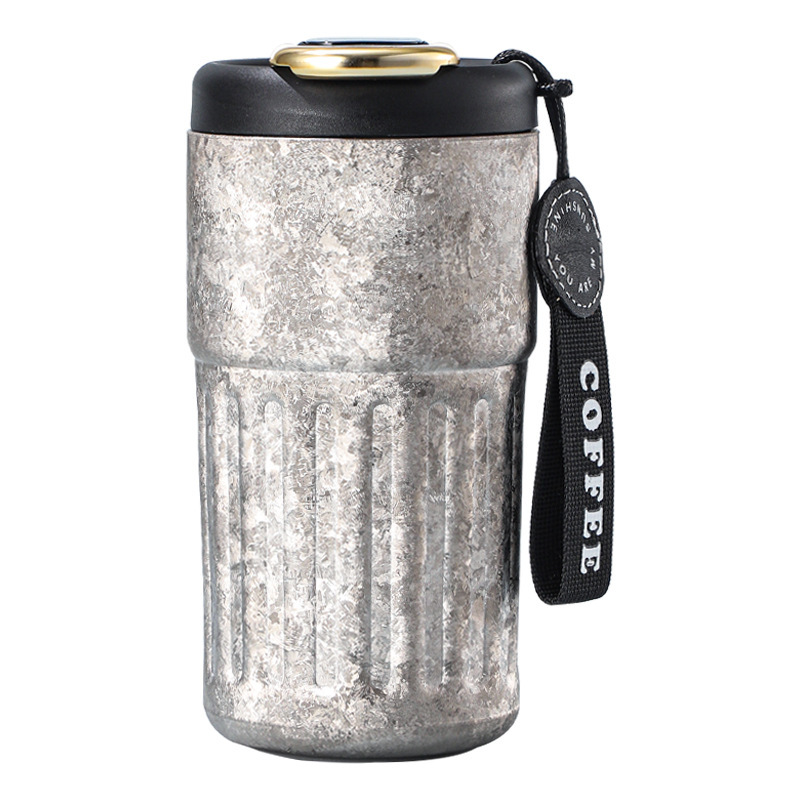 Beiji Titanium Smart-Temp Coffee Tumbler | 420ml, Ultra-Light, Pure Titanium